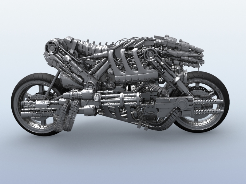 transformer bike robot
