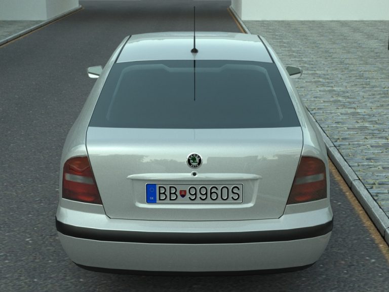 Skoda Octavia (1997) 3D Model - FlatPyramid