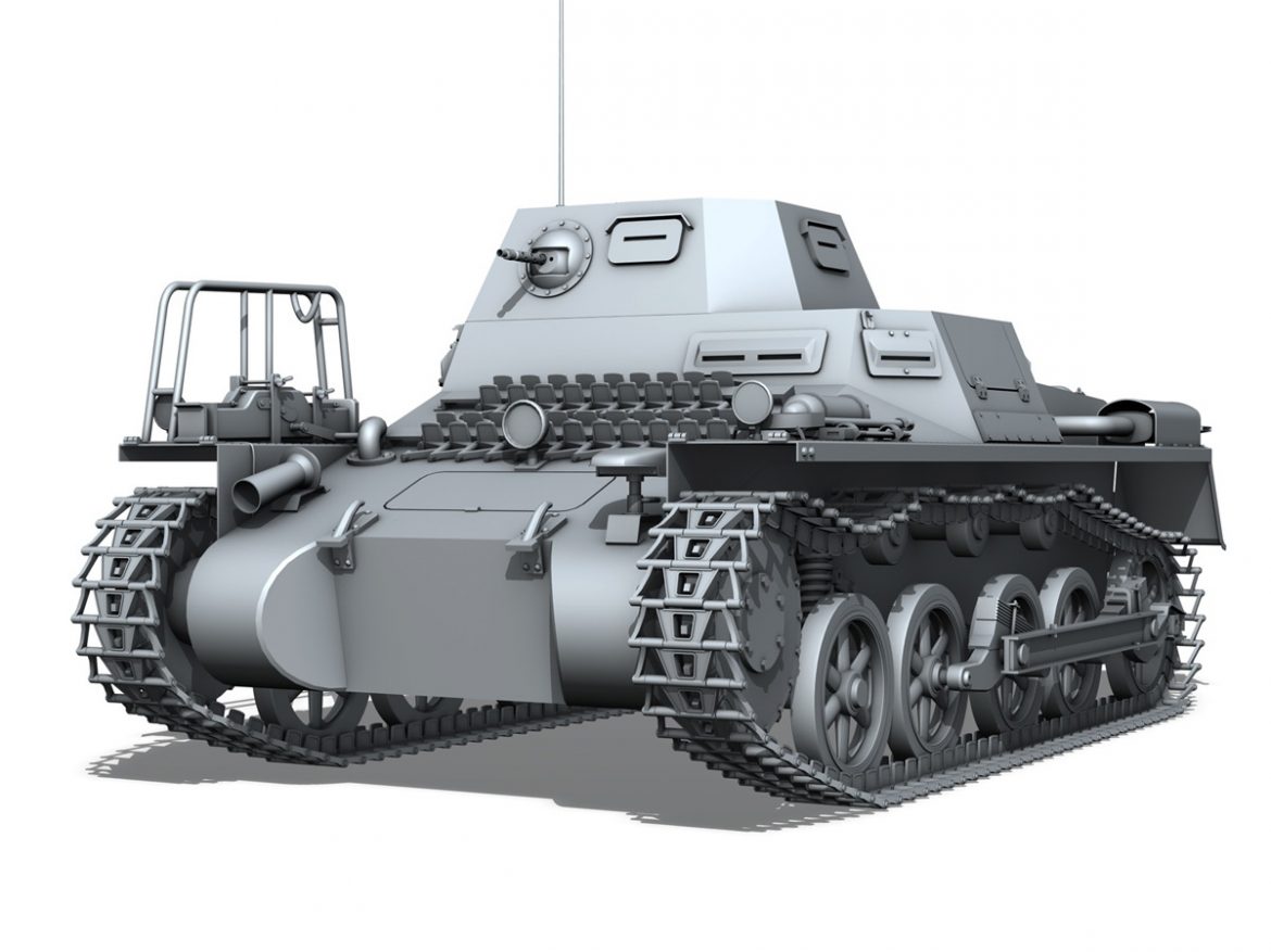 sd.kfz 265 panzerbefehlswagen command tank 3d model 3ds fbx c4d lwo obj 189058