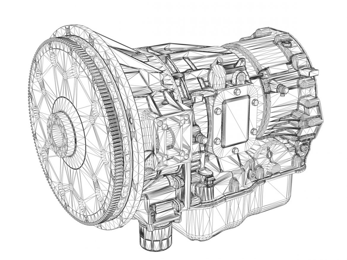 gearing – transmission 3d model 3ds fbx c4d lwo obj 189236