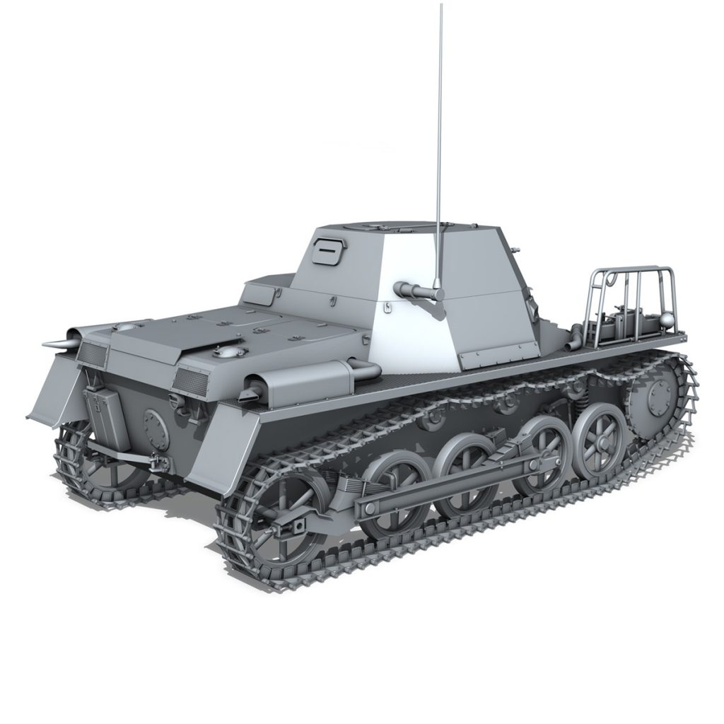 Panzerkampfwagen 1 - Panzer 1 Collection 3D Model - FlatPyramid