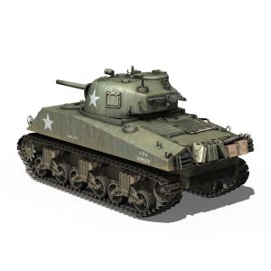 M4A3 75mm - Sherman - Caballero 3D Model - FlatPyramid