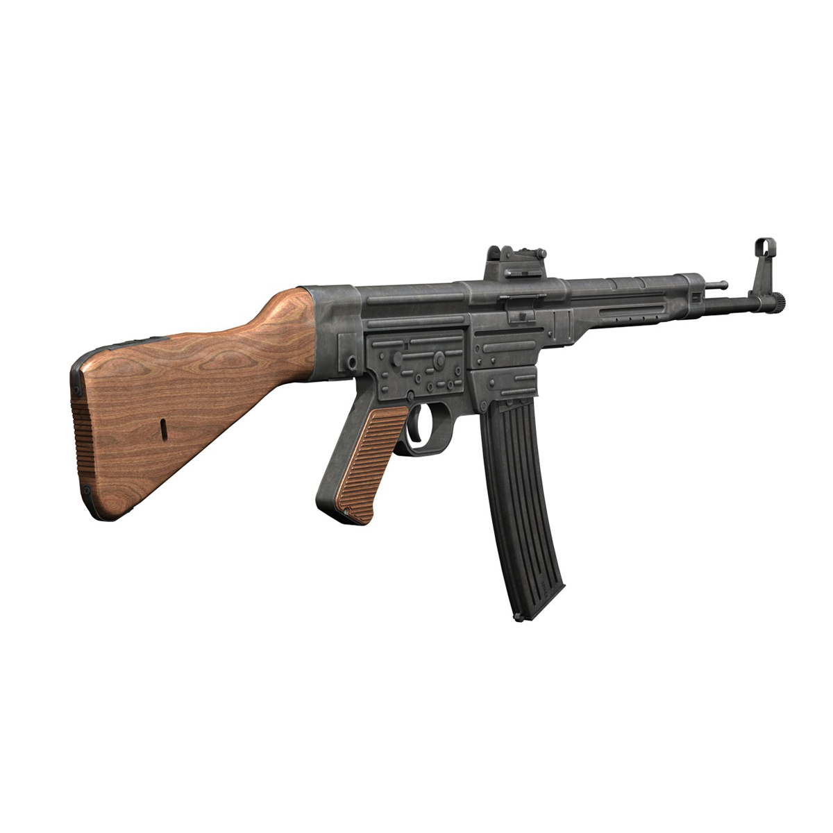Sturmgewehr 44 - MP44 - German Assault Rifle 3D Model ...