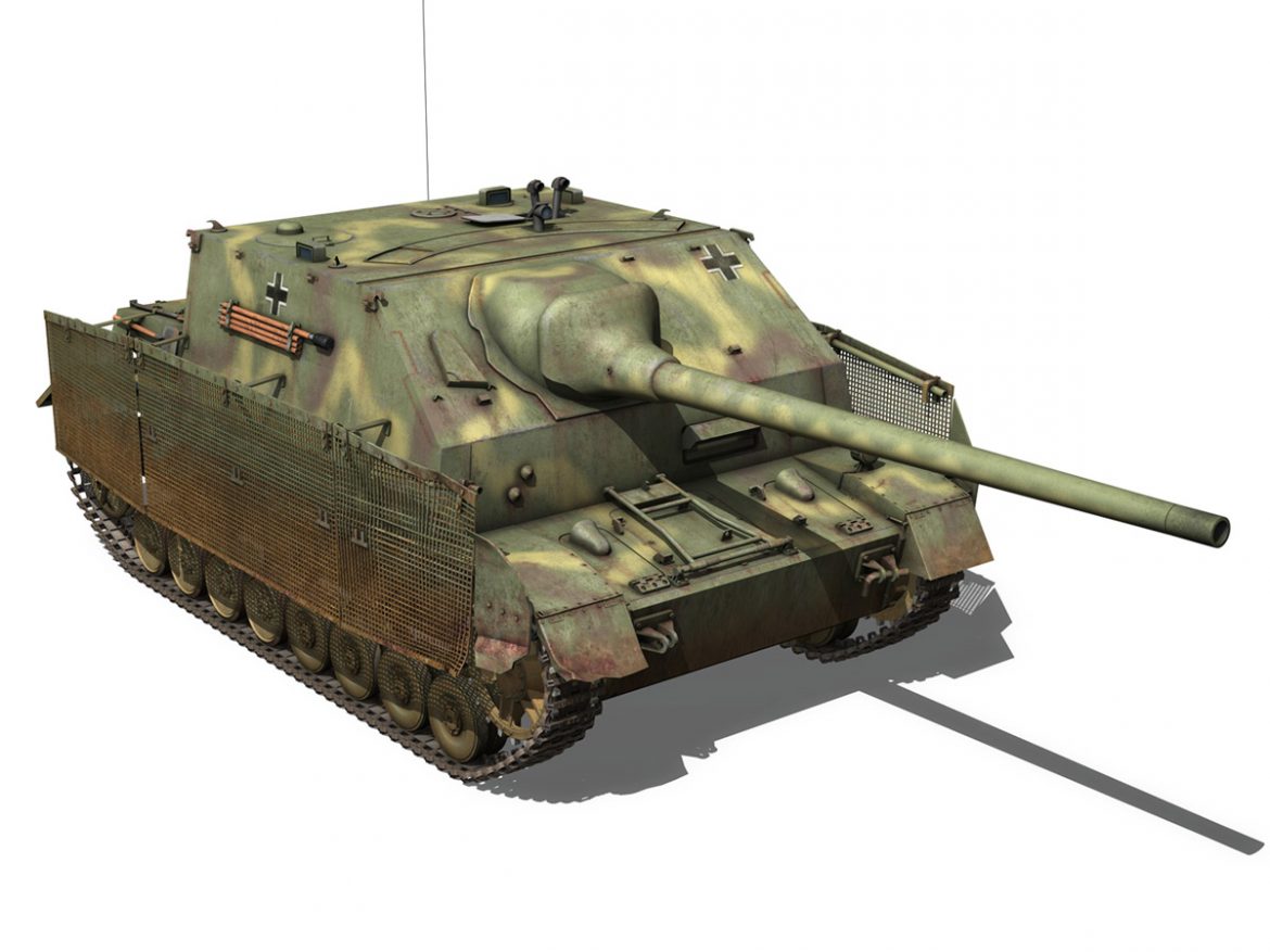jagdpanzer iv l/70 (a) 3d model 3ds fbx c4d obj 200835