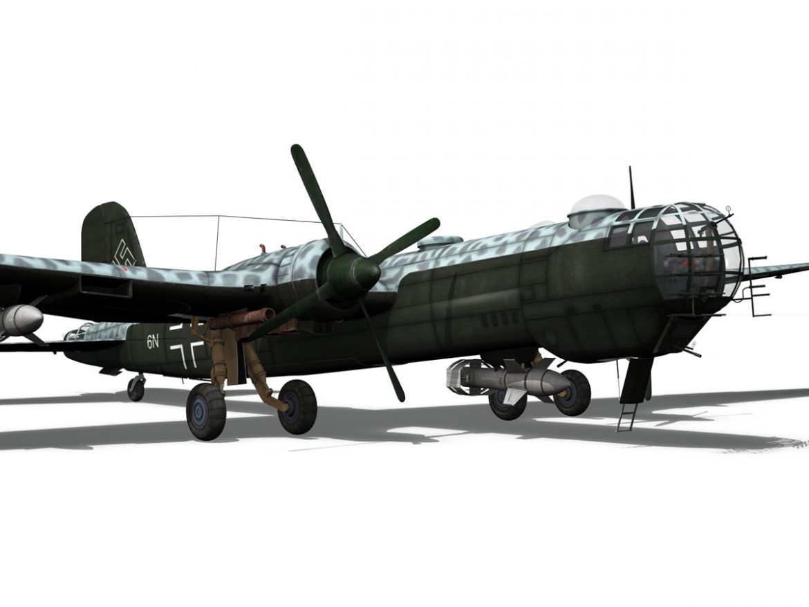 heinkel he-177 – greif – 6nhn 3d model 3ds fbx c4d lwo obj 201584