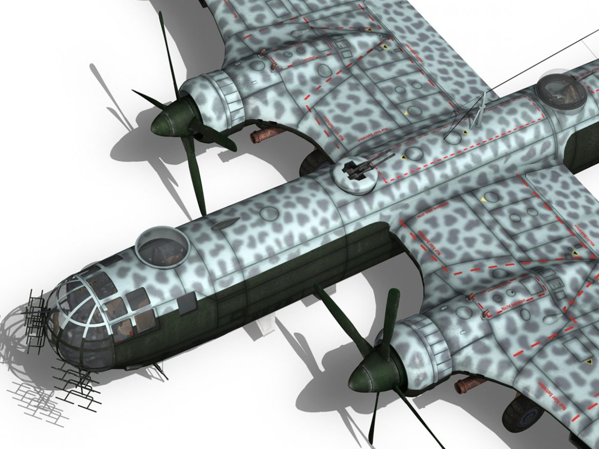 heinkel he-177 – greif – 6nhn 3d model 3ds fbx c4d lwo obj 201585