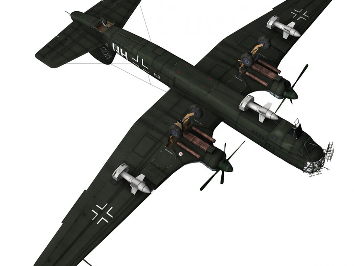 heinkel he-177 – greif – 6nhn 3d model 3ds fbx c4d lwo obj 201586