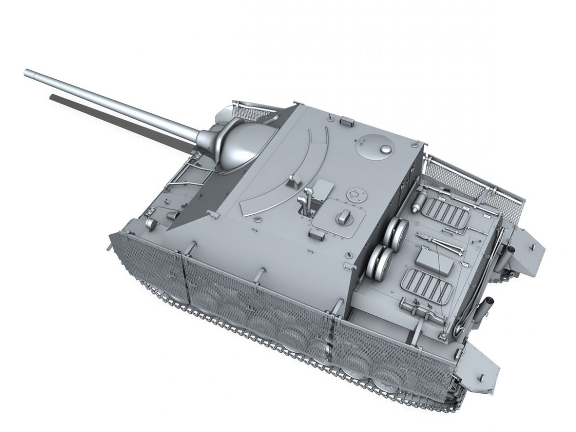 jagdpanzer iv l/70 (a) – sd.kfz 162/1 3d model 3ds fbx c4d lwo obj 202009