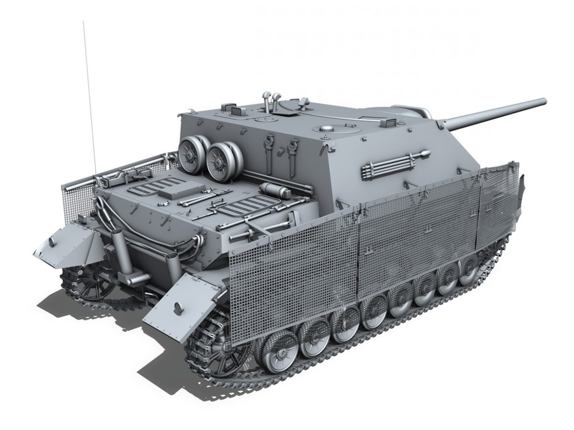 jagdpanzer iv l/70 (a) – sd.kfz 162/1 3d model 3ds fbx c4d lwo obj 202011