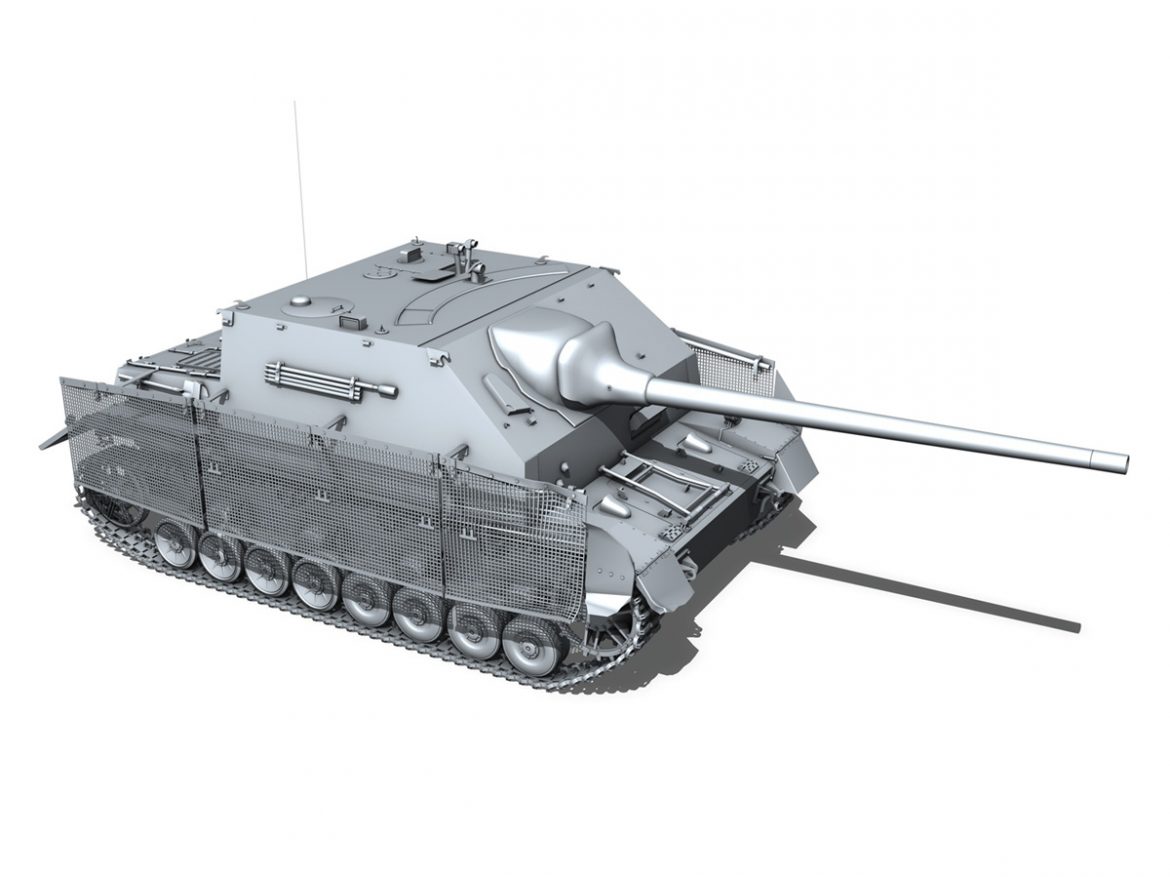 jagdpanzer iv l/70 (a) – sd.kfz 162/1 3d model 3ds fbx c4d lwo obj 202012