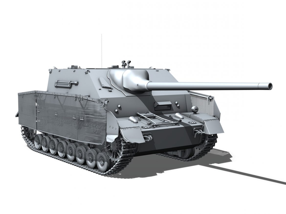 jagdpanzer iv l/70 (a) – sd.kfz 162/1 3d model 3ds fbx c4d lwo obj 202013