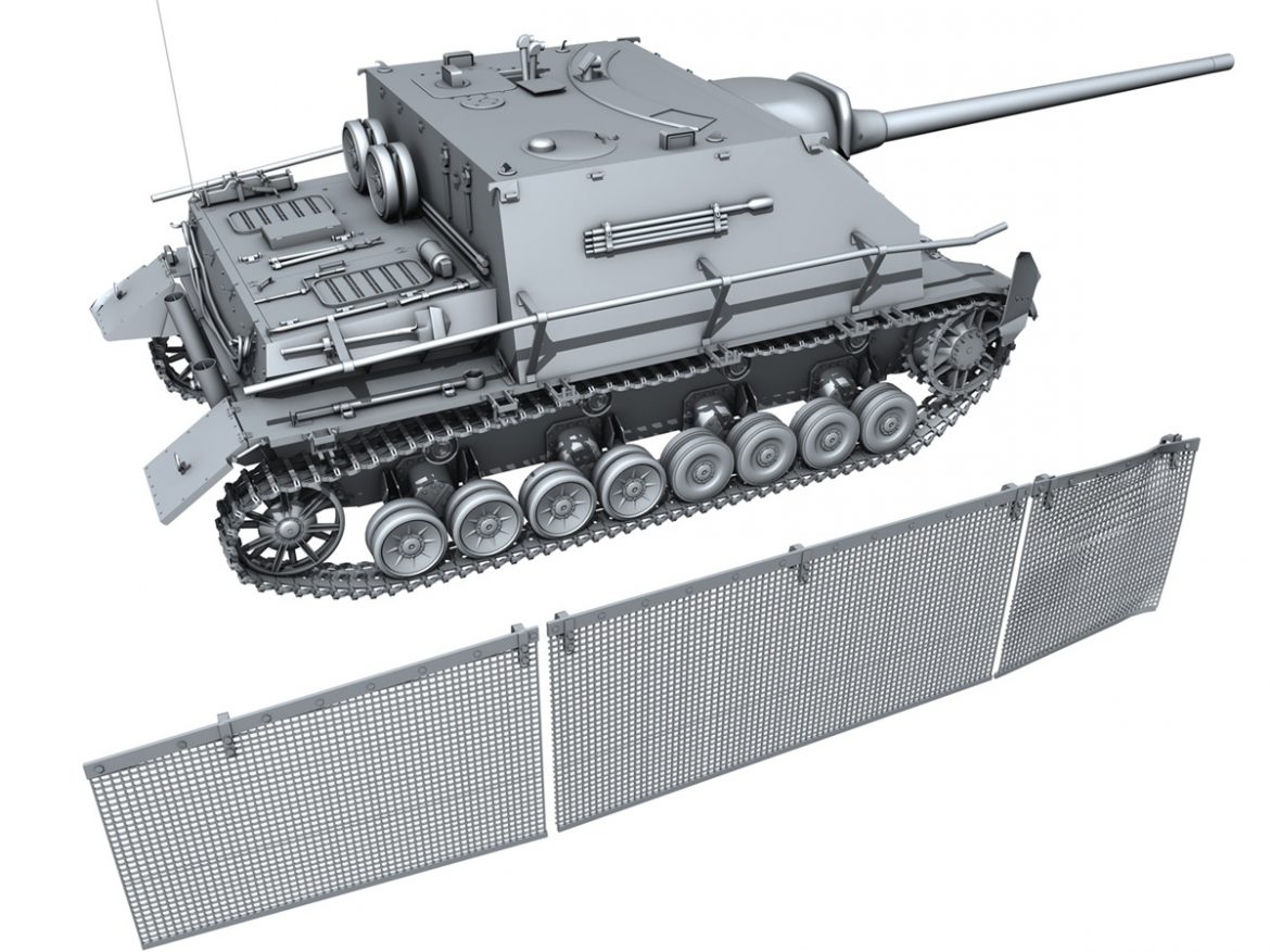 jagdpanzer iv l/70 (a) – sd.kfz 162/1 3d model 3ds fbx c4d lwo obj 202014