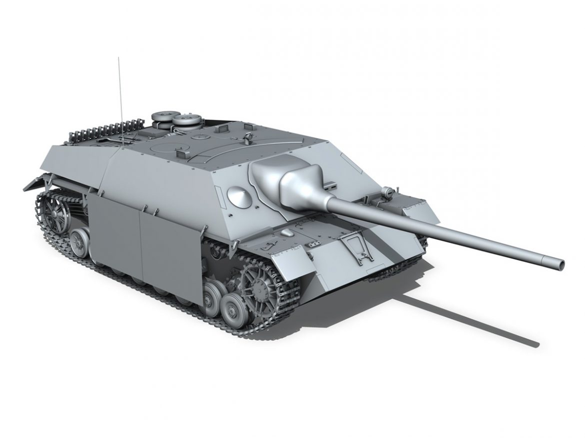 jagdpanzer iv l/70 (v) late production 3d model 3ds fbx c4d lwo obj 202024