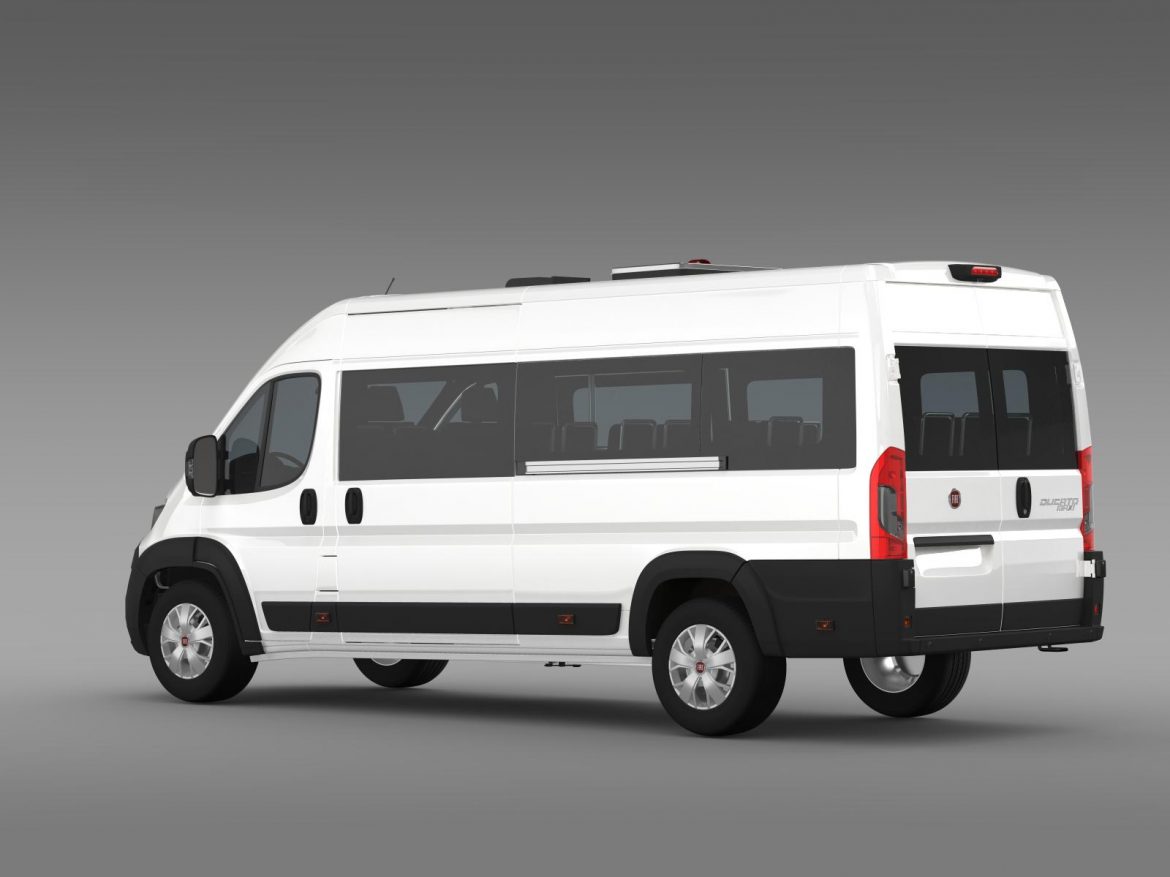 fiat ducato scuolabus 2015 3d model 3ds max fbx c4d lwo ma mb hrc xsi obj 203049