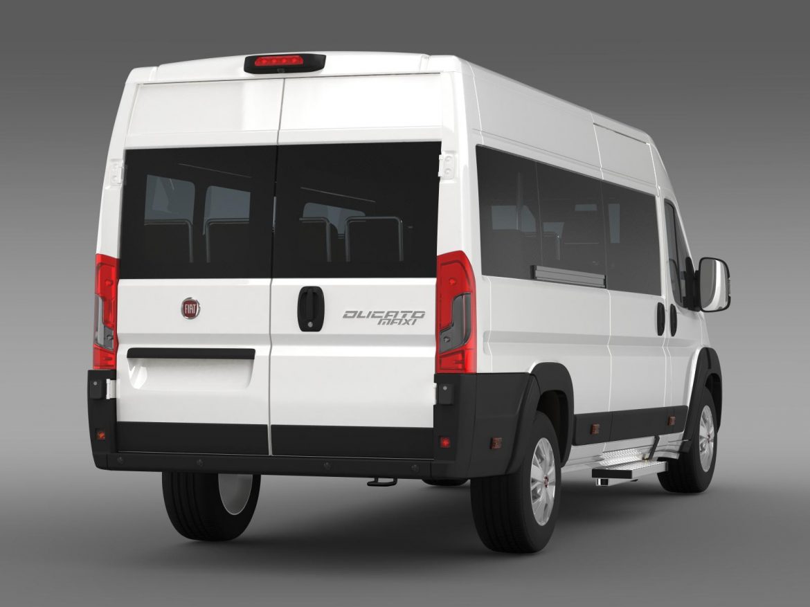 fiat ducato scuolabus 2015 3d model 3ds max fbx c4d lwo ma mb hrc xsi obj 203051
