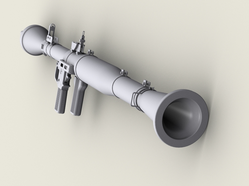 Arma de jogo portátil de lançador de mísseis RPG-7 AAA Modelo 3D $39 -  .unknown .upk .3ds .fbx .max .obj - Free3D