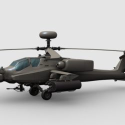 the boeing apache helicopter 3d model 3ds max fbx obj 203547