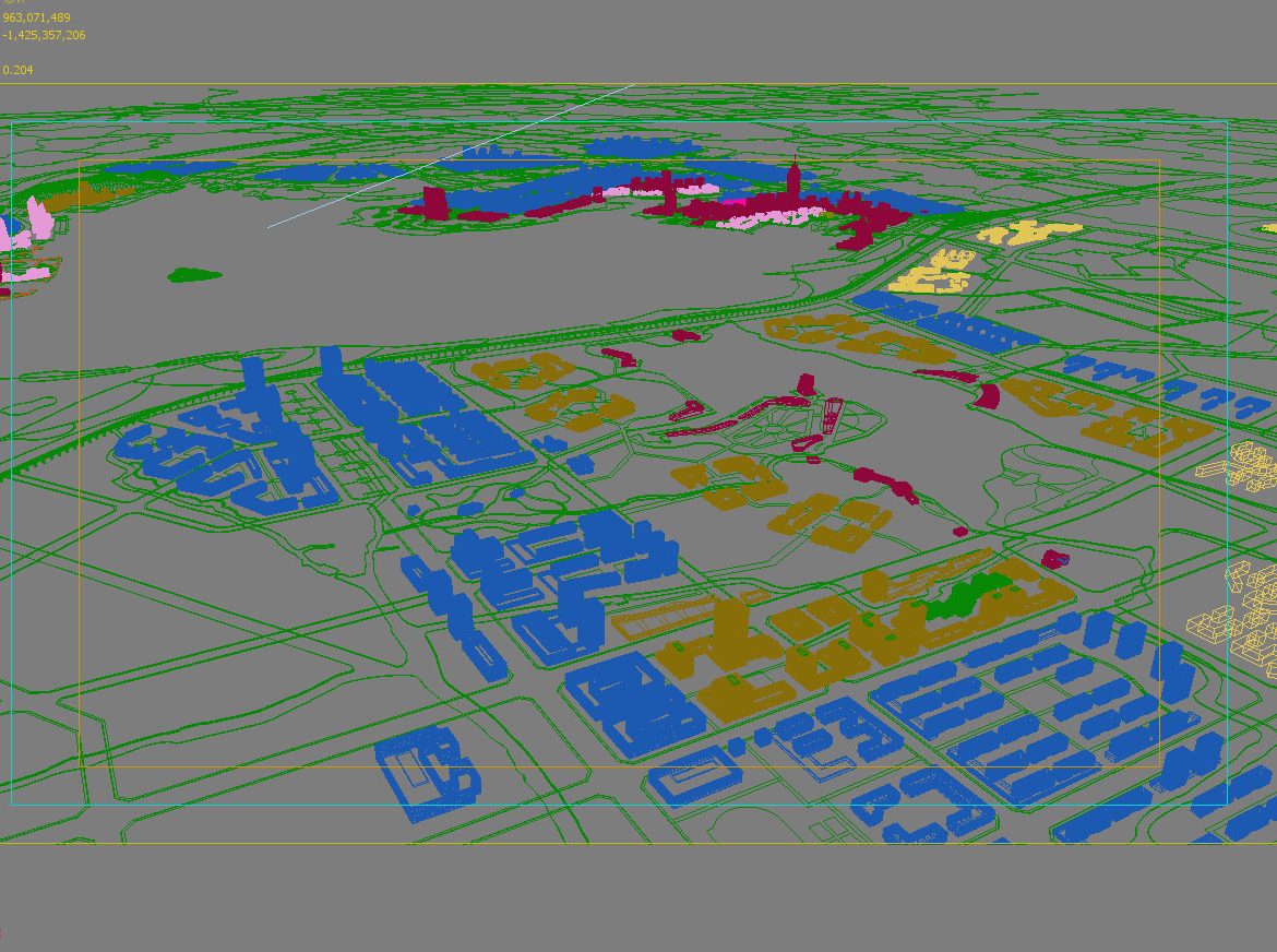 city planning 004 3d model max 203618