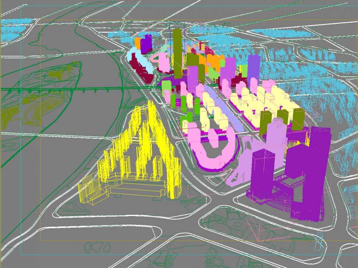 city planning 006 3d model max texture 203766