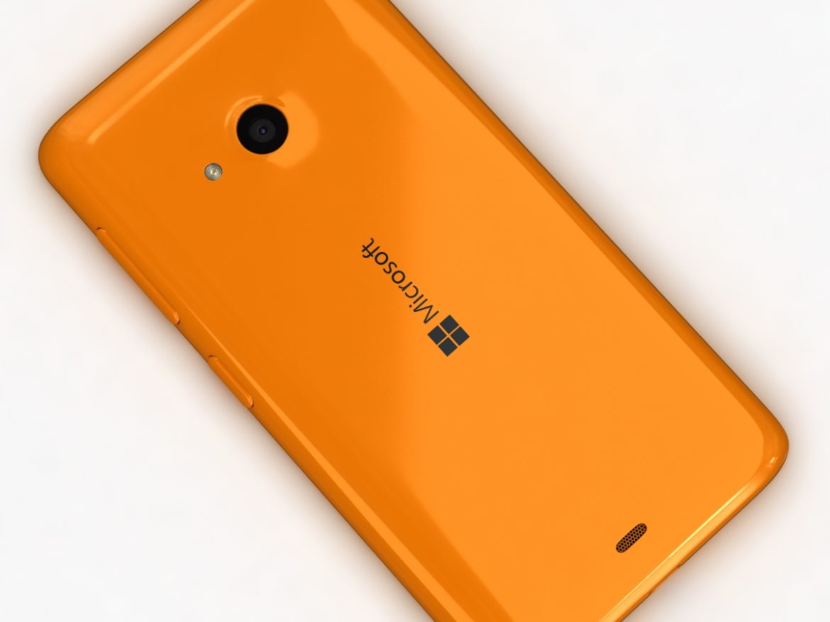 microsoft lumia 535 and dual sim orange 3d model 3ds max fbx c4d obj 204113