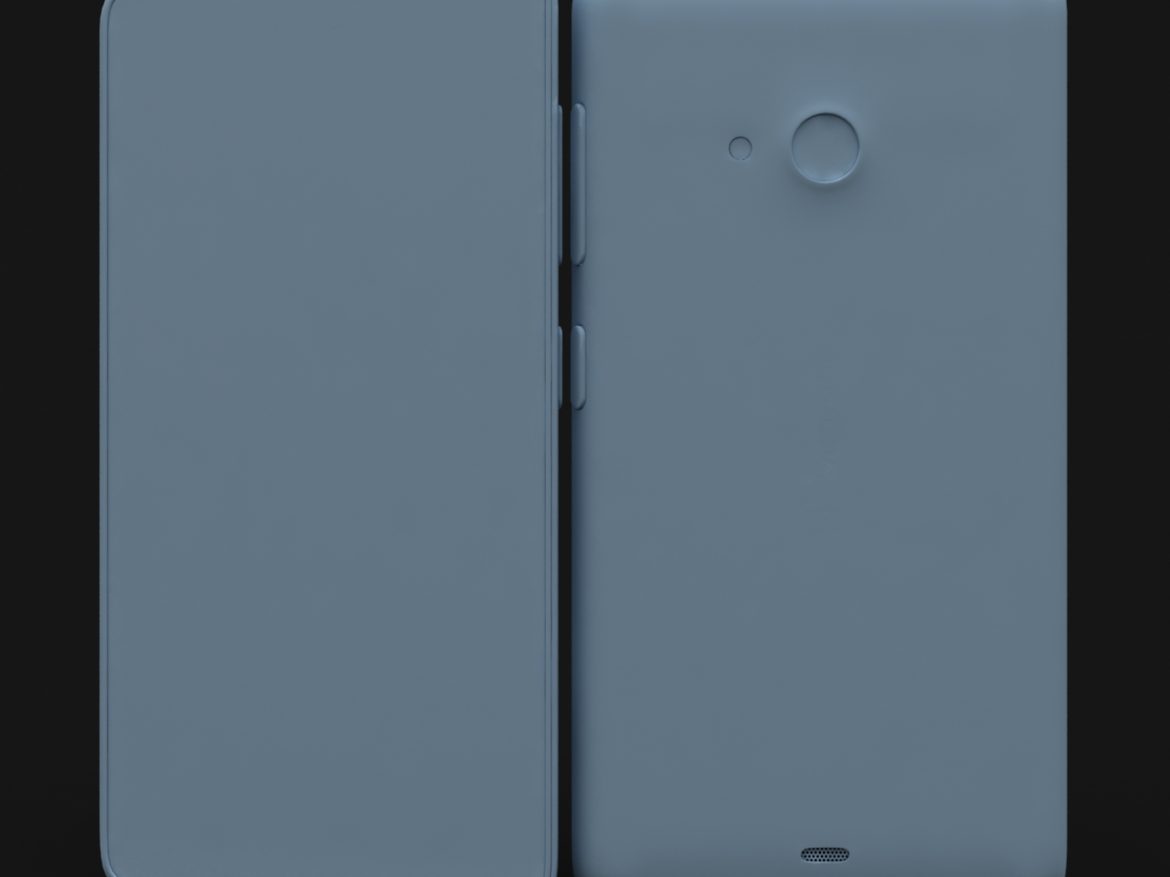 microsoft lumia 535 and dual sim orange 3d model 3ds max fbx c4d obj 204126