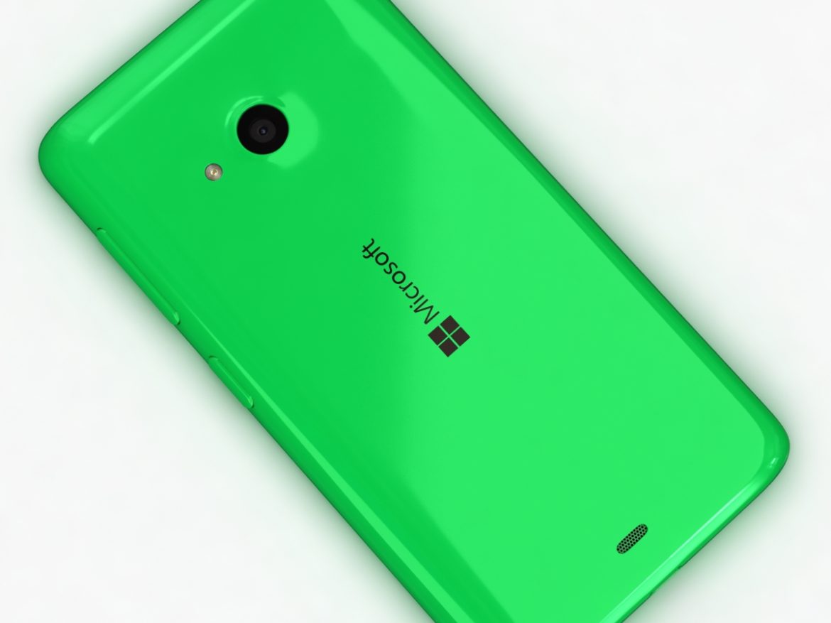 microsoft lumia 535 and dual sim green 3d model 3ds max fbx c4d obj 204174