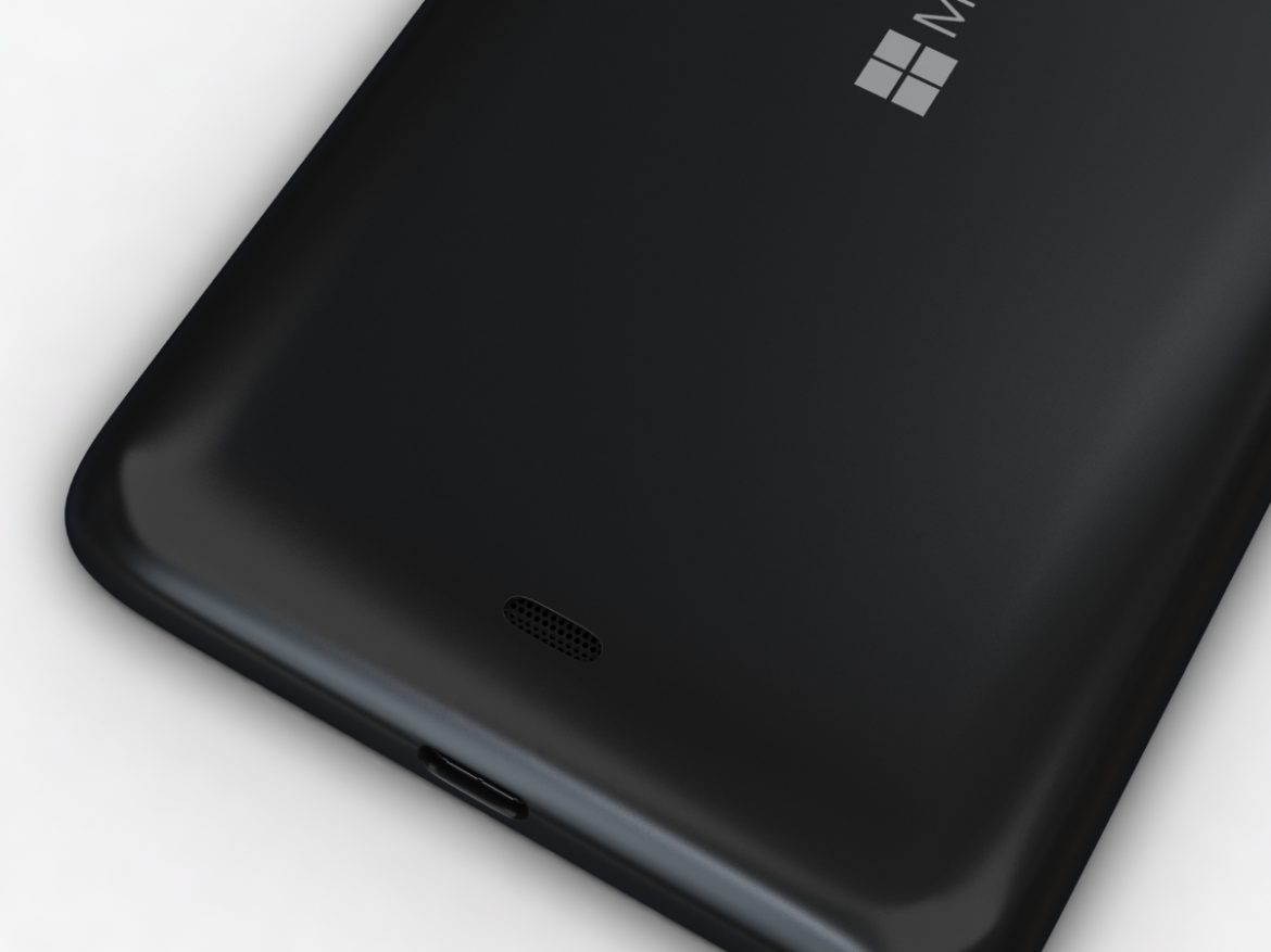 microsoft lumia 535 and dual sim black 3d model 3ds max fbx c4d obj 204356