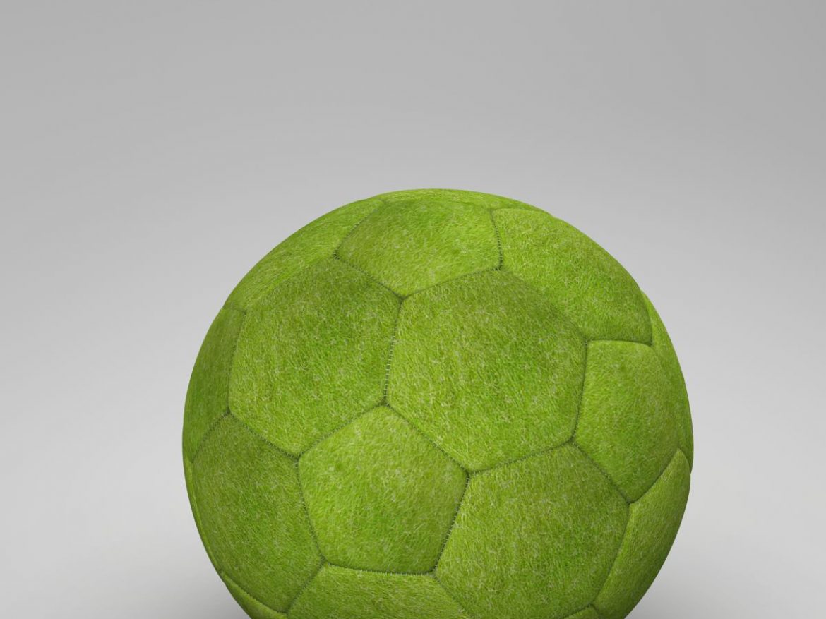 soccerball indoor 3d model 3ds max fbx c4d ma mb obj 205144