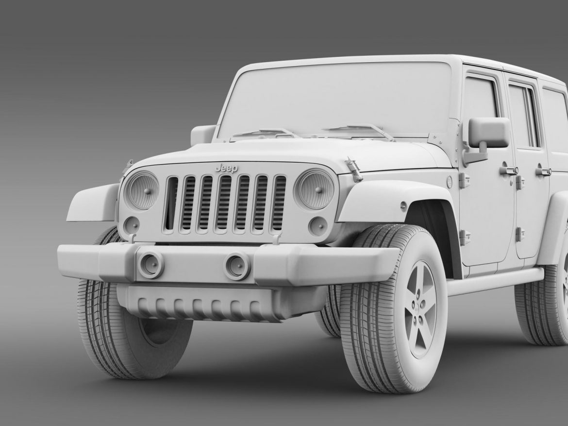 jeep wrangler unlimited x 2015 3d model 3ds max fbx c4d lwo ma mb hrc xsi obj 205171