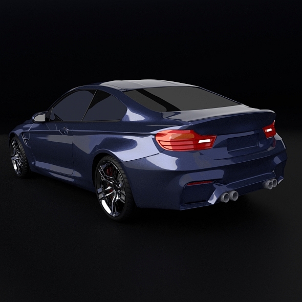 Bmw m4 3d model