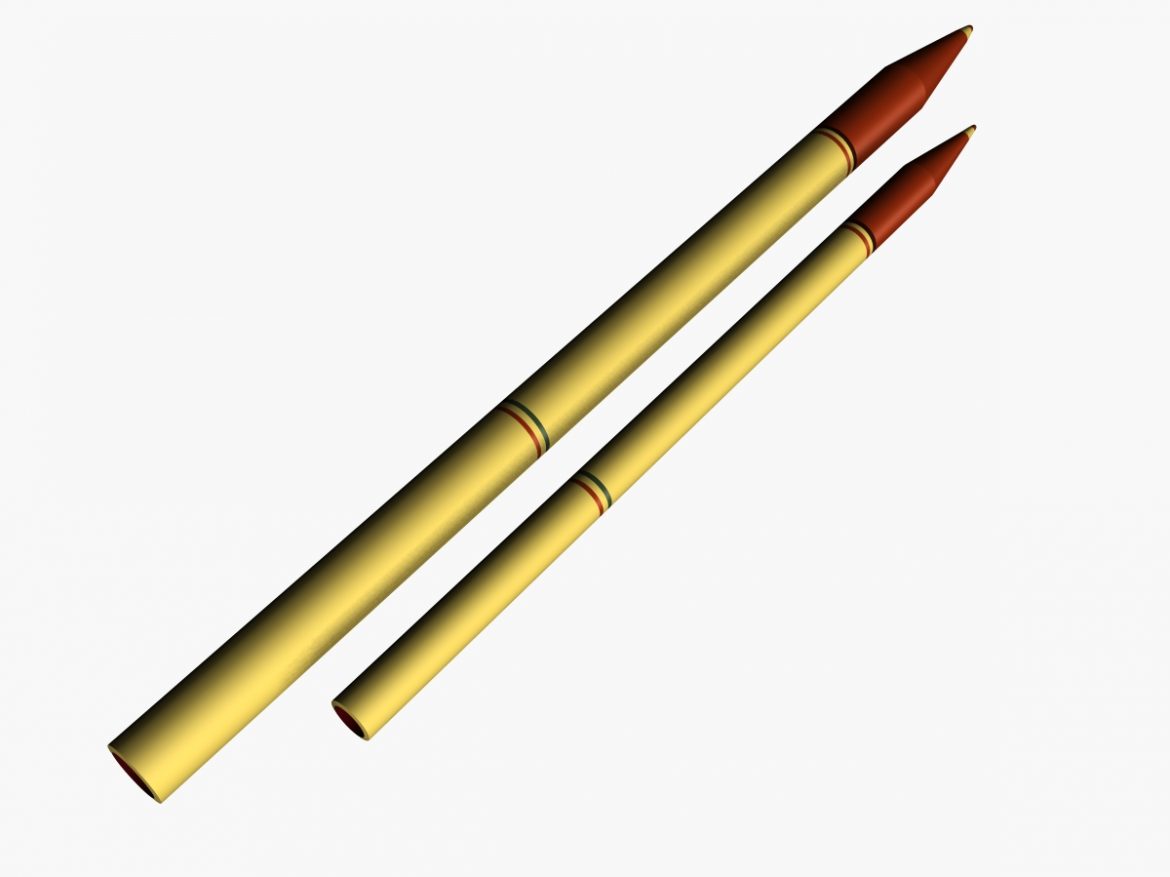 fadjr-3 & fadjr-5 rocket 3d model 3ds dxf fbx blend cob dae x  obj 205482