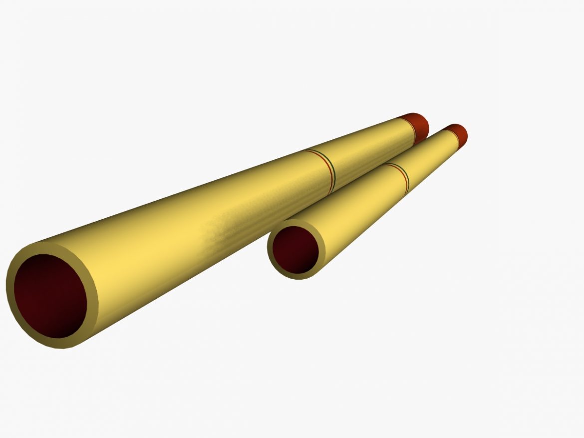 fadjr-3 & fadjr-5 rocket 3d model 3ds dxf fbx blend cob dae x  obj 205483