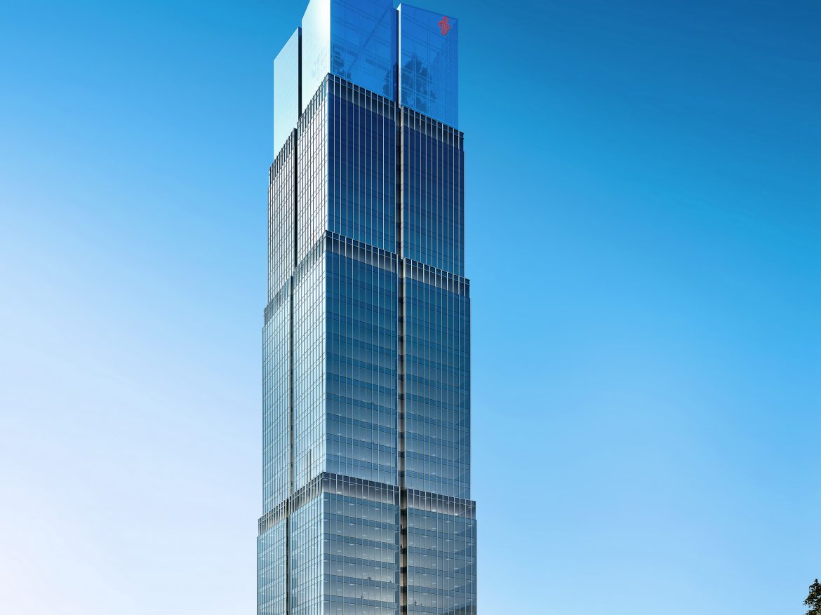 skyscraper business center 004 3d model max 205833