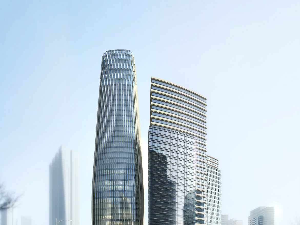 skyscraper business center 013 3d model max psd 205899