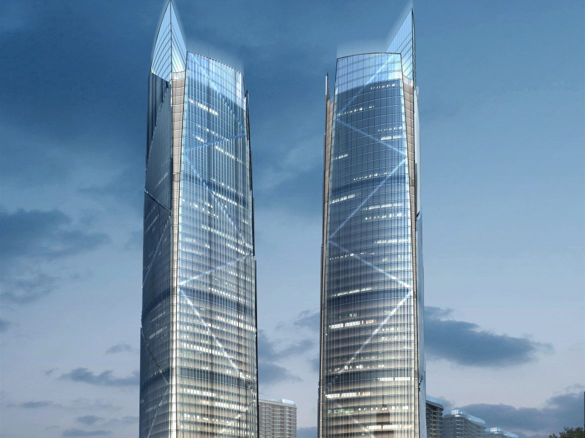 skyscraper business center 017 3d model max 205920