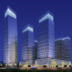 skyscraper business center 015 3d model max psd 205986