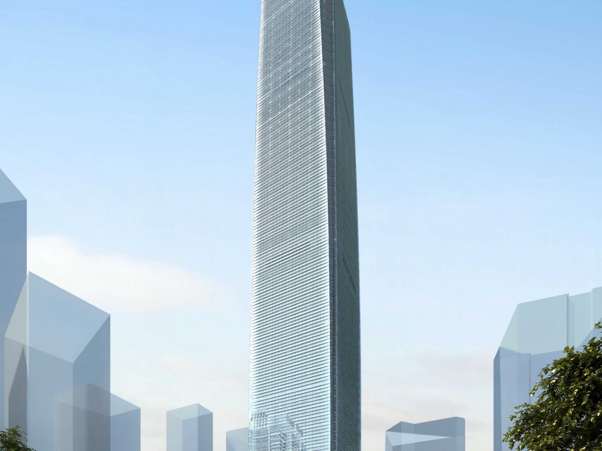skyscraper business center 018 3d model max psd 205994