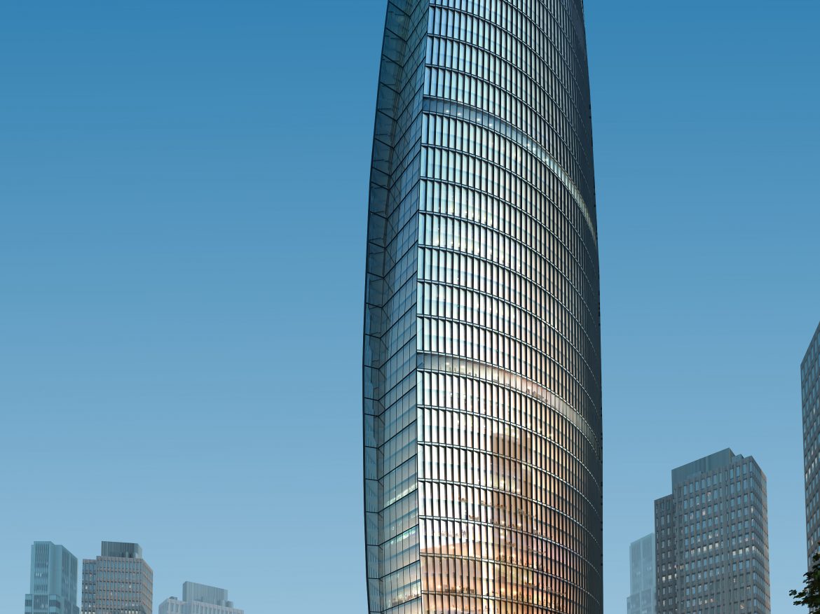 skyscraper business center 025 3d model max 206008