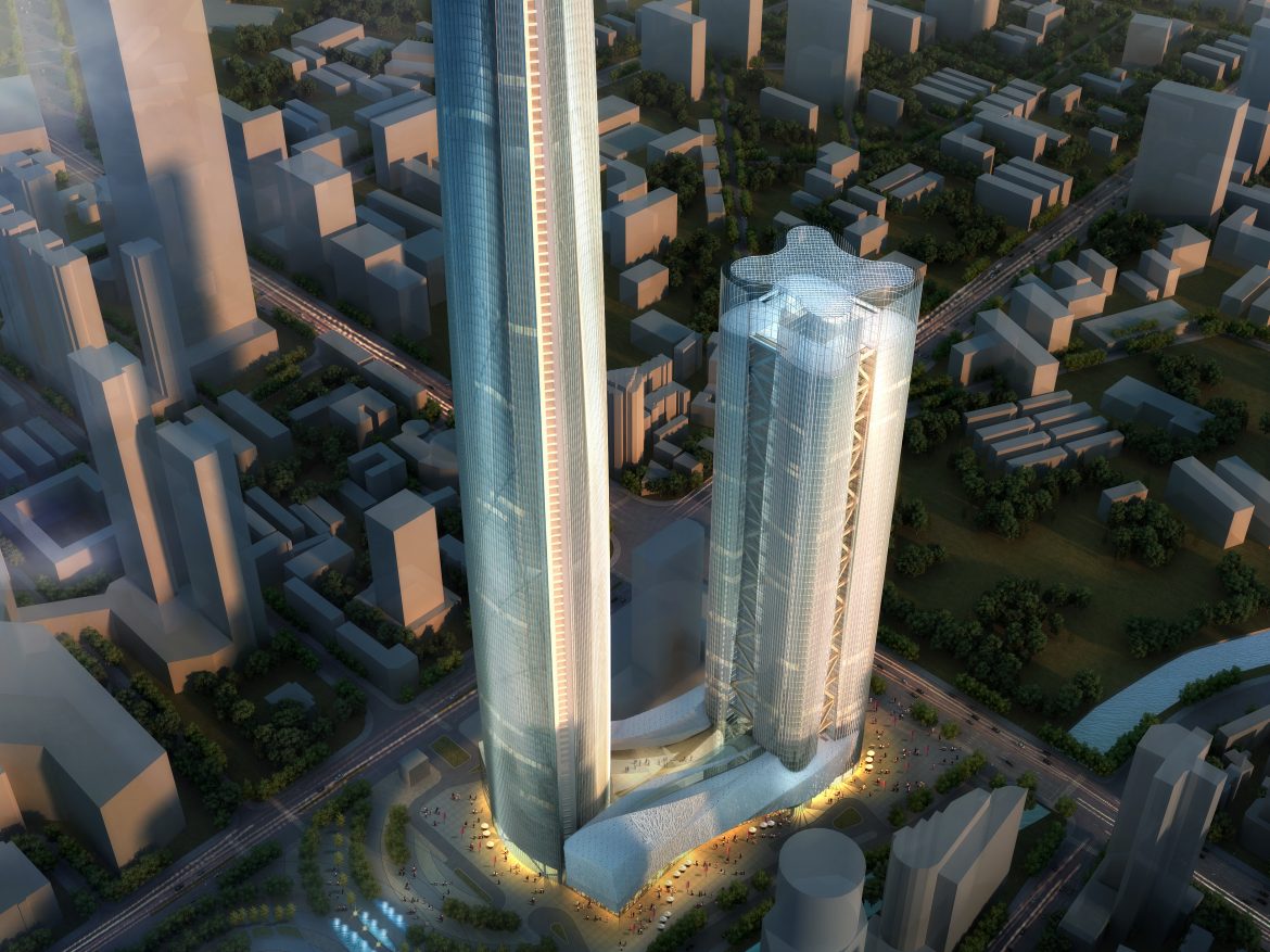 skyscraper business center 033 3d model max 206065