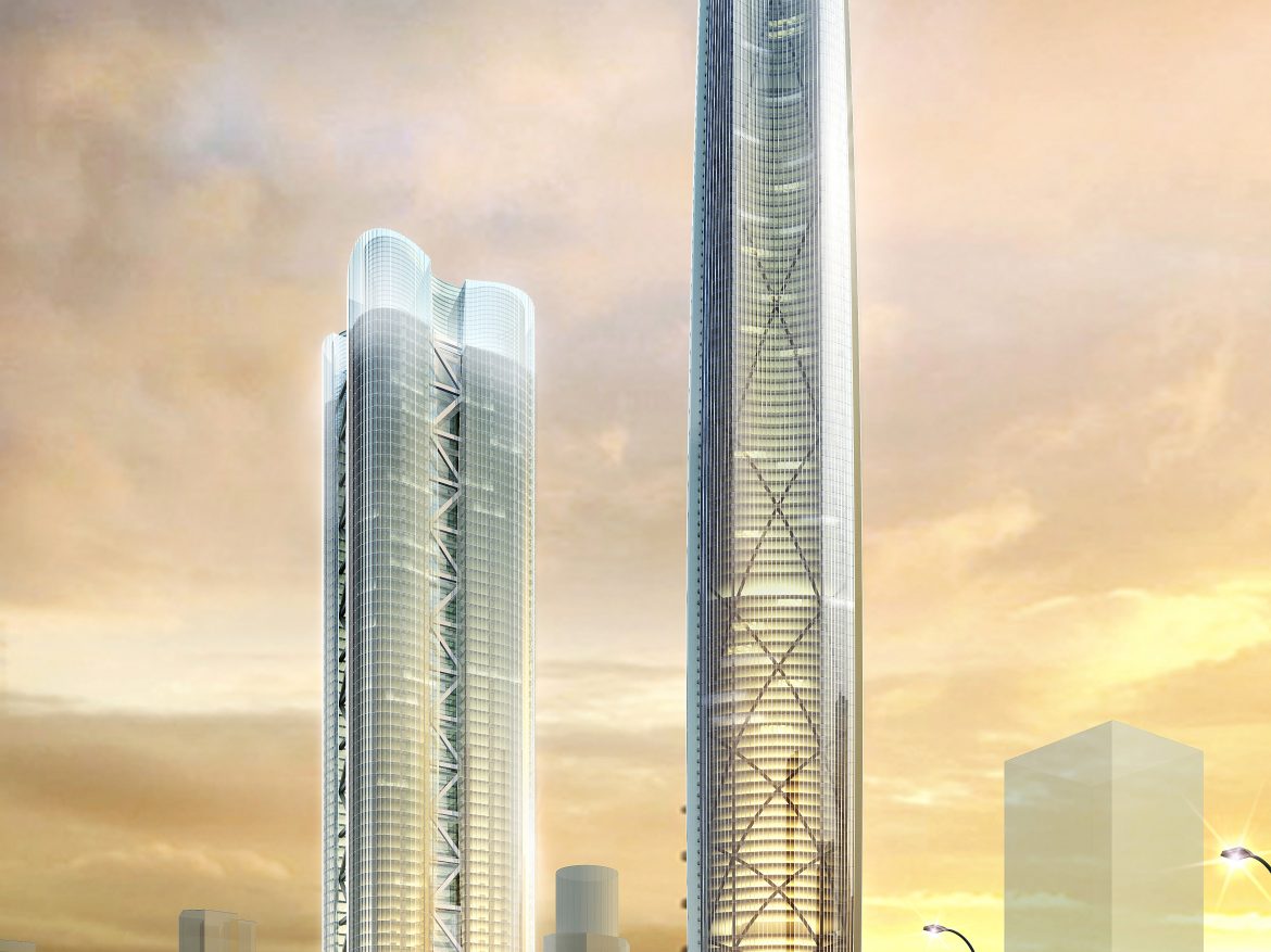 skyscraper business center 033 3d model max 206066