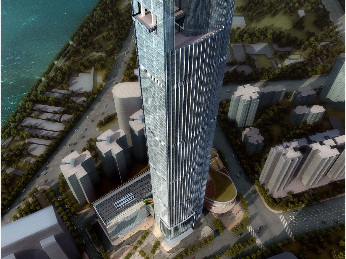 skyscraper office building 007 3d model max 206281
