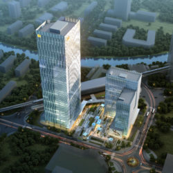 skyscraper office building 027 3d model max 206418