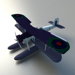 seaplane torpedo bomber 3d model 3ds dxf dwg skp obj 207463