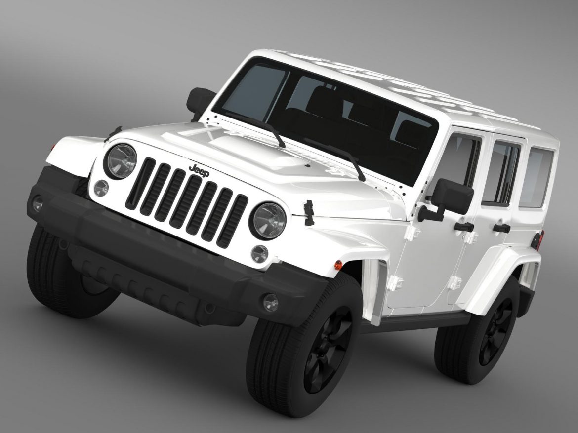 jeep wrangler black edition 2 2015 3d model 3ds max fbx c4d lwo ma mb hrc xsi obj 207777