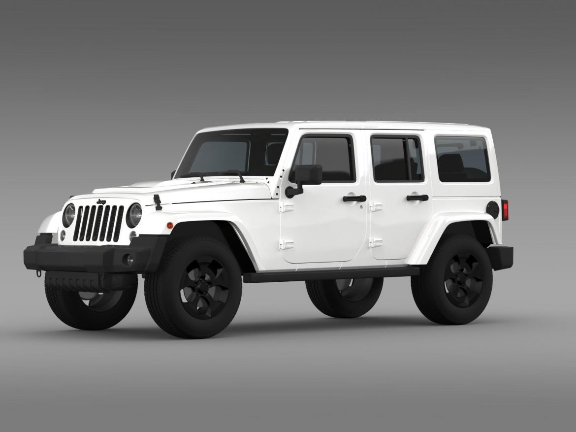 jeep wrangler black edition 2 2015 3d model 3ds max fbx c4d lwo ma mb hrc xsi obj 207781