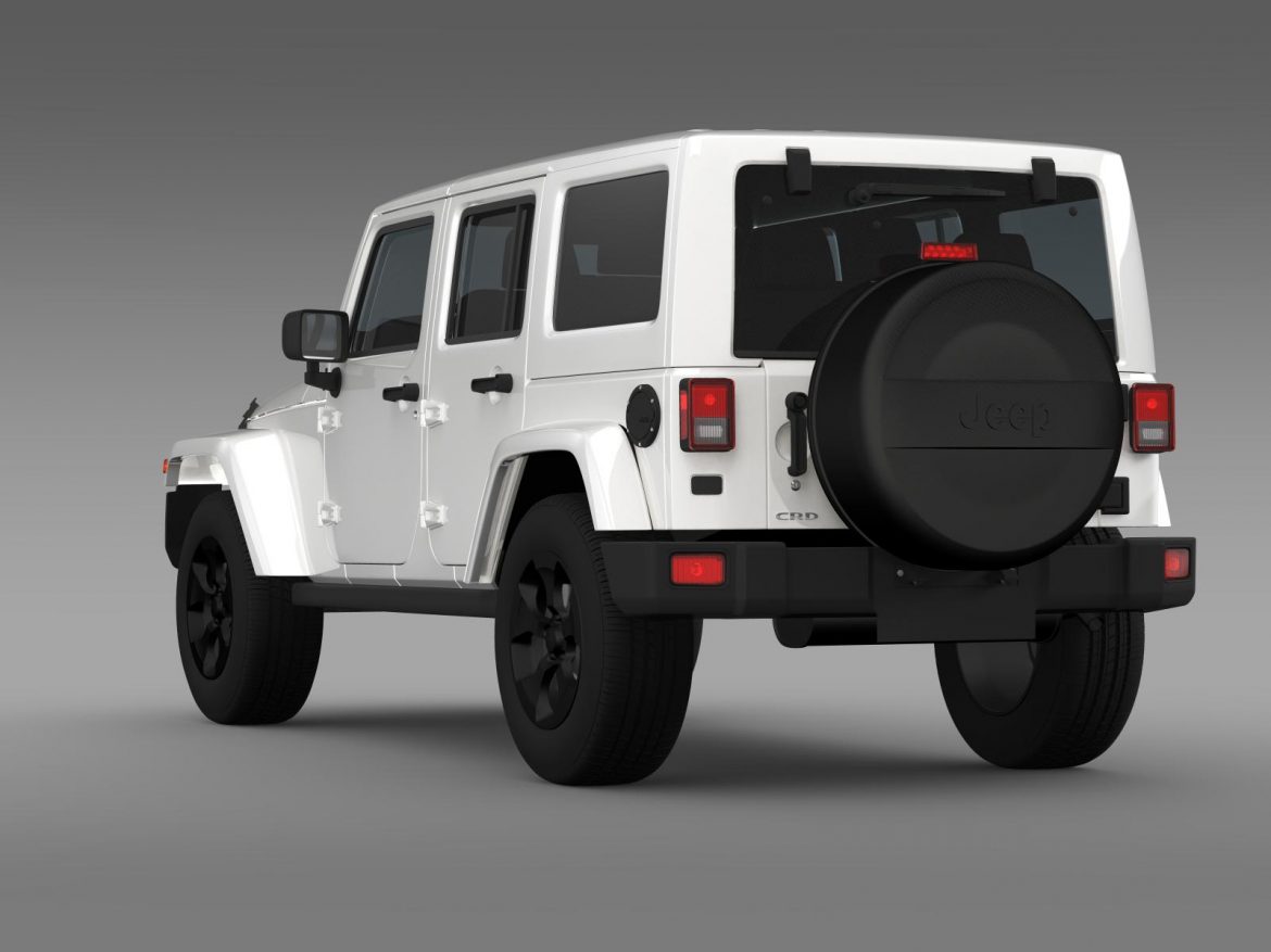 jeep wrangler black edition 2 2015 3d model 3ds max fbx c4d lwo ma mb hrc xsi obj 207784