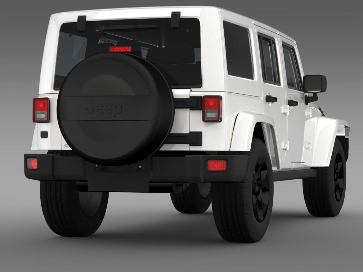 jeep wrangler black edition 2 2015 3d model 3ds max fbx c4d lwo ma mb hrc xsi obj 207785