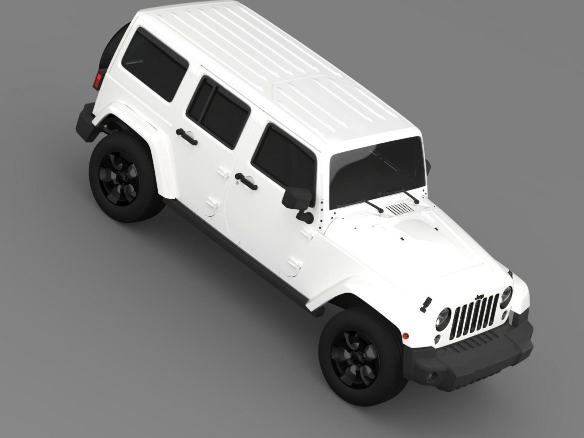 jeep wrangler black edition 2 2015 3d model 3ds max fbx c4d lwo ma mb hrc xsi obj 207788