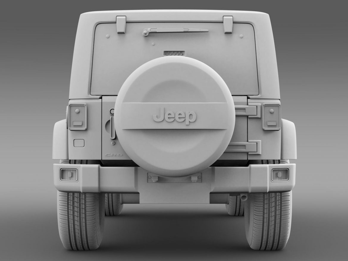 jeep wrangler black edition 2 2015 3d model 3ds max fbx c4d lwo ma mb hrc xsi obj 207790