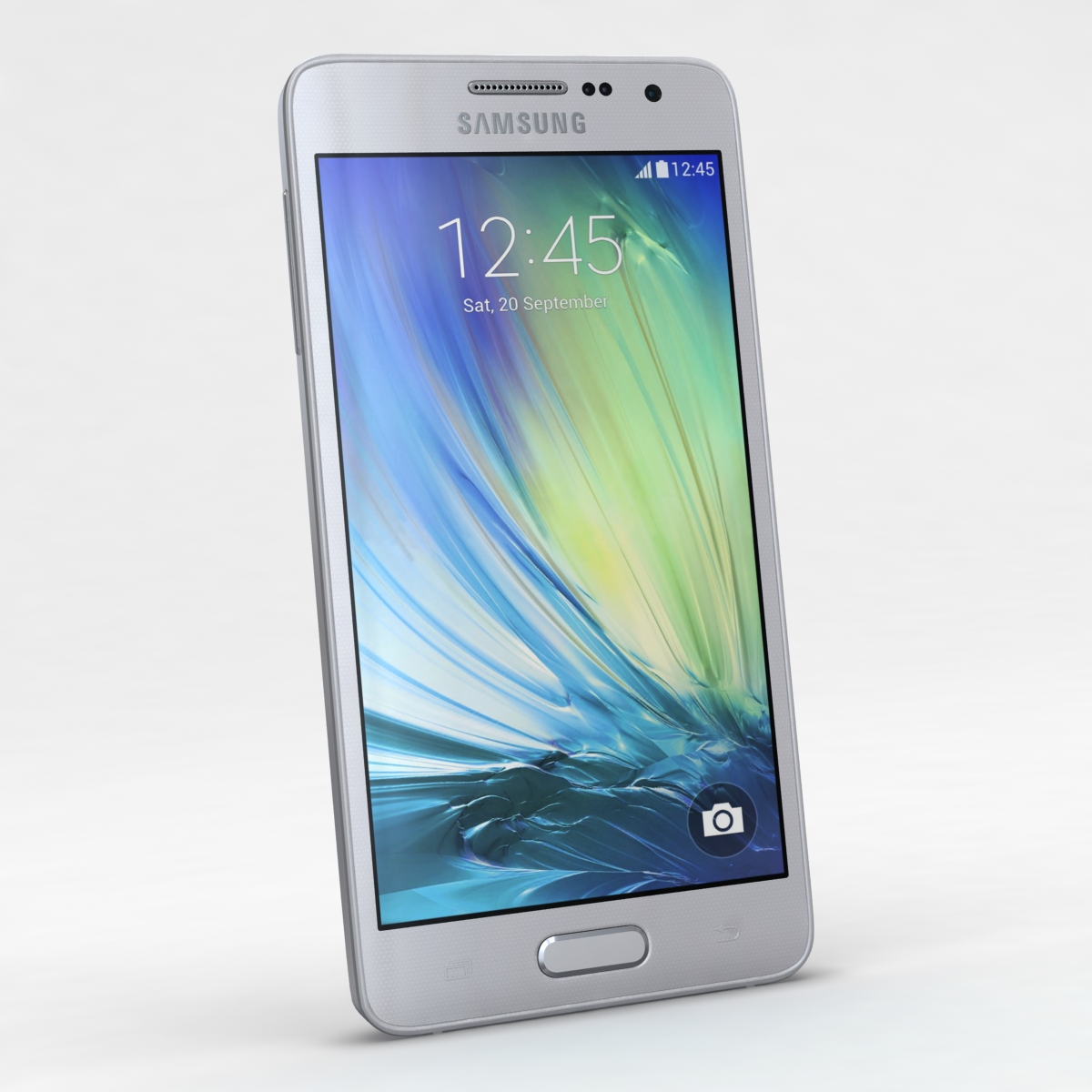 Samsung Galaxy A3 and A3 Duos Silver 3D Model – Buy Samsung Galaxy A3 and A3 Duos Silver 3D 